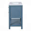 Ensemble de meuble-lavabo autoportant 30 po avec 5 tiroirs, ensemble de meuble-lavabo autoportant 30 po avec cadre en bois massif-115688278