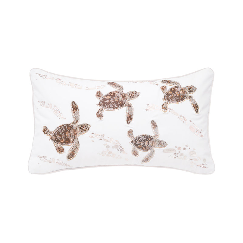 Baby Turtle Neutrals Lumbar Pillow