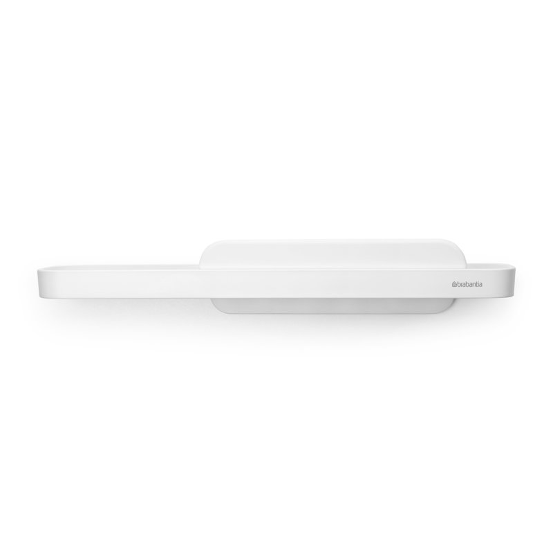 Brabantia MindSet Shower Shelf with Squeegee, White