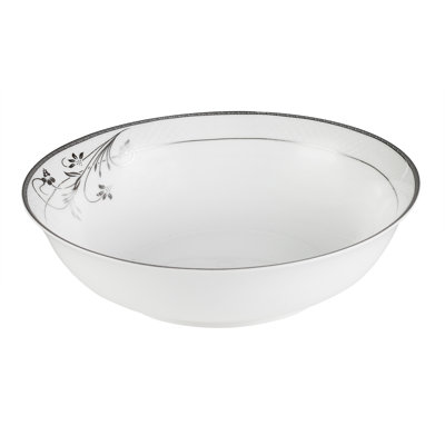 Lorren Home Trends La Luna Bone China Serving Bowl
