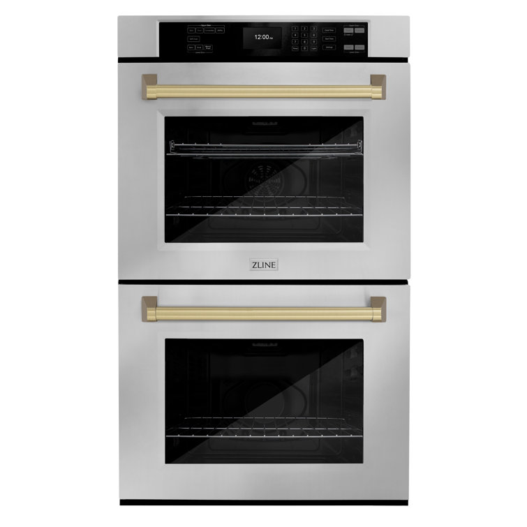 ZLINE 30 in. Autograph Double Wall Oven w/ Air Fry