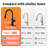 Willow Smart Faucet Touchless Pull Down Sprayer Kitchen Faucet with Voice and Motion Control-110136195