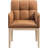 Adrian Vegan Leather Dining Arm Chair-58339050-58339053