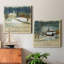 Silent Night - ensemble de 2 reproductions sur toiles tendues-1910309814