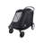 Petique - New & Improved Apollo Elite Light Wt. Pet Stroller For Large, Senior, Disabled& Multiple Pets; Bult-In Sturdy Ramp, Low To Ground, Air Tires, Convertible Canopy, Supports Up To 133 Lbs.