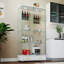 Vitrine moderne en verre avec lumières DEL-663844874