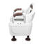 Fauteuil de toilette commode pour adulte avec hauteur réglable Commode