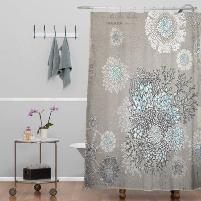 Rideau de douche simple Eccles