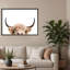 Nature Inspired Peeking Cow by  - Picture Frame Photograph on Paper-131298222-131298223-131298224
