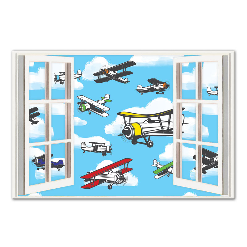 Art sur toile Laleia Planes, H 20 po x l 30 po x P 1,25 po