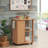 Alberto Wood Kitchen Cart-2093199517