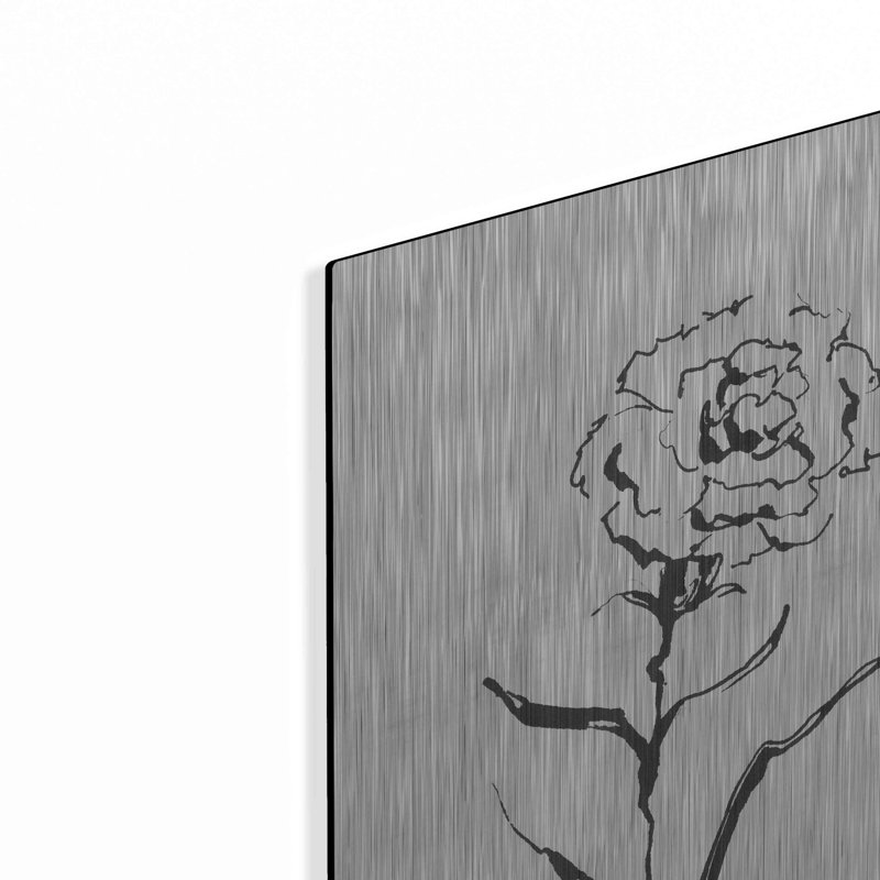 «Line Carnation I» par Chris Paschke, H 24 po x l 16 po
