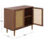 Meuble télé compact 2 portes Brey-2130355125