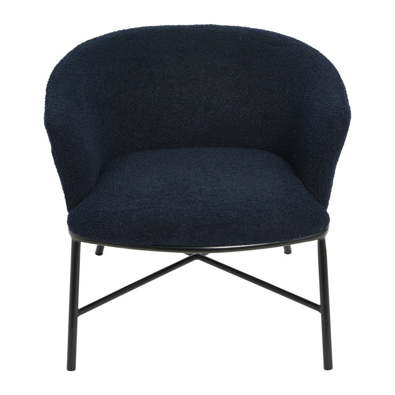 Shoko Upholstered Armchair, Blue