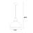 1 - Light Black Single Pendant