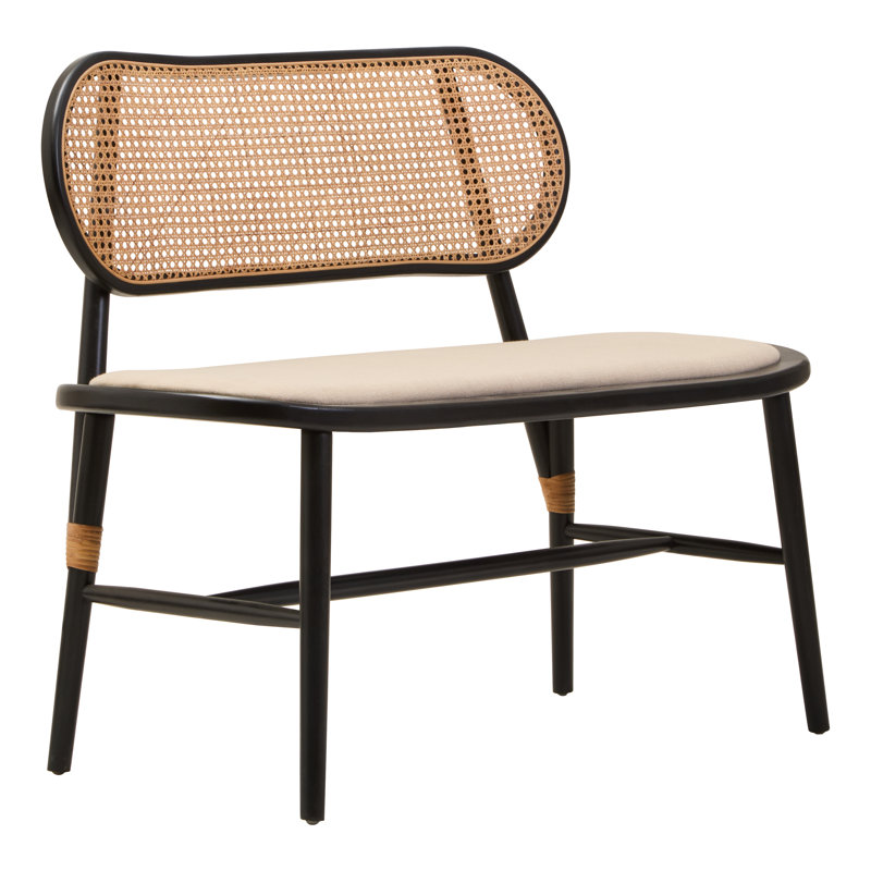 Anjanette Polyester Upholstered Bench