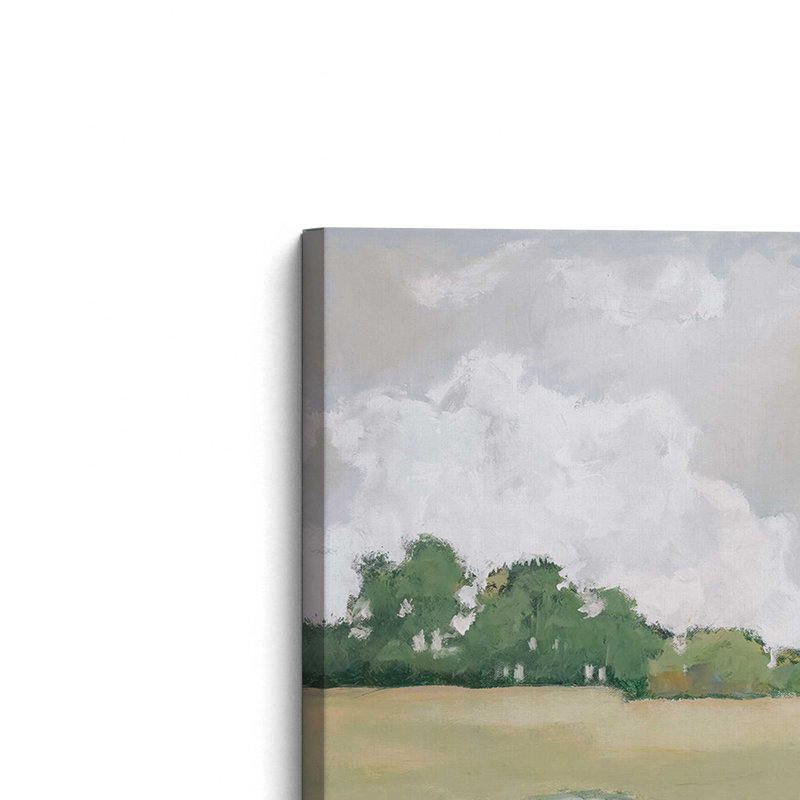 Impression sur toile Peaceful Riverside View II , H 18 po x l 12 po x P 1,25 po, Toile tendue