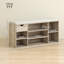 HOMCOM Shoe Bench, Shoe Rack, Seat Cushion, Storage Cabinet, Drawer, Grey