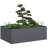 vidaXL Planter Black Cold-rolled steel Large Planter Rectangular-1638132829-1638132828