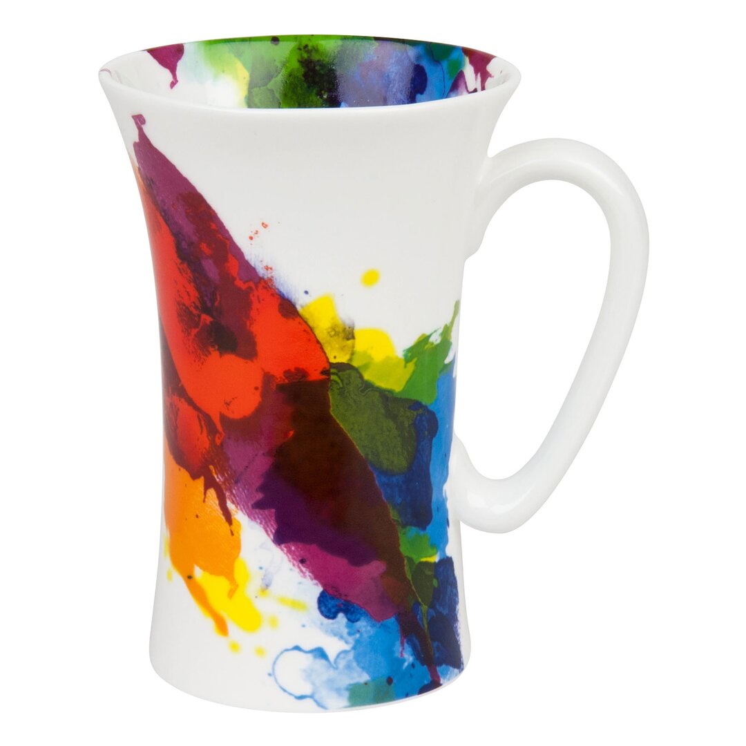 Kaffeebecher On Colour Flow aus Bone China