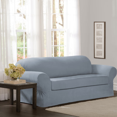 Box Cushion Sofa Slipcover