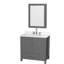 Meuble-lavabo simple 36 po avec comptoir en quartz et armoire à pharmacie Sheffield-100500107-100481776-100481772