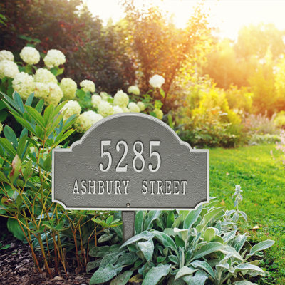 Fitzwilliams 2-Line Lawn Address Sign