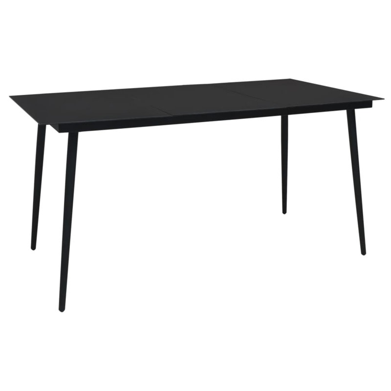 Perrin Square Dining Set, 29.1" H x 74.8" W x 35.43" L, 8