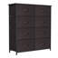 8 tiroirs - Tour de rangement en tissu-13678210