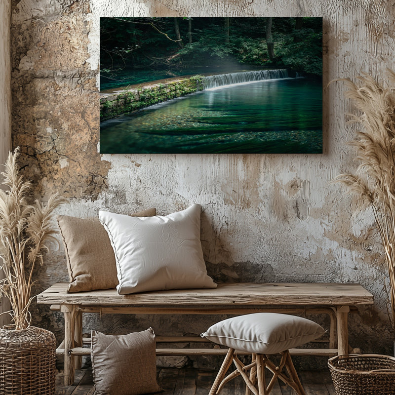 Reproduction d'art sur toile Serene Landscape, 11 x 14 in