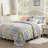 Greenland Home Fashions Emma Gray 3-Piece Queen Size Quilt Set 90x90 + 20x26 (2)-498335830