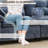88.9" Wide Comfy Cloud Couch with Ottoman, Cloud Modular Sectional Sofa, Sectional Couches for Living Room-Cloud-Like Chenille Upholstery Bonless, Tufted Back, and Modern Design-2111480249