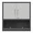 Metal Wall-Mounted Tool Storage Cabinet With Locking Door And 1 Shelf 1 Opened Drawer For Garage Warehouse,Office,Assembly Required