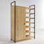 Lark 1 Door Manufactured Wood Wardrobe