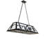 48" Long Alpine Oblong Pendant