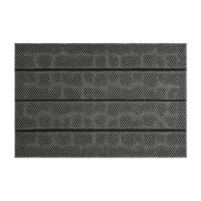 Trellis Gray Indoor and Outdoor Area Rug