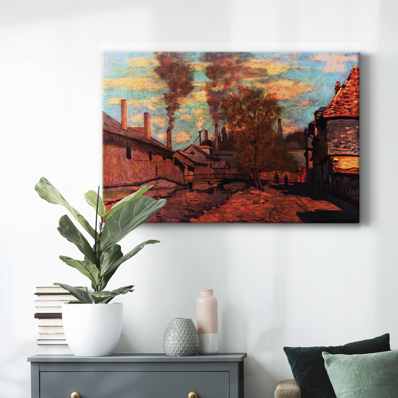 Monet - Toile tendue avec châssis, H 8 po x l 12 po