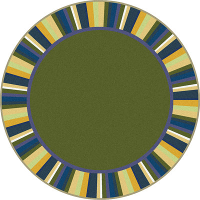 Just for Kids Clean Green by Joy Carpets Area Rug