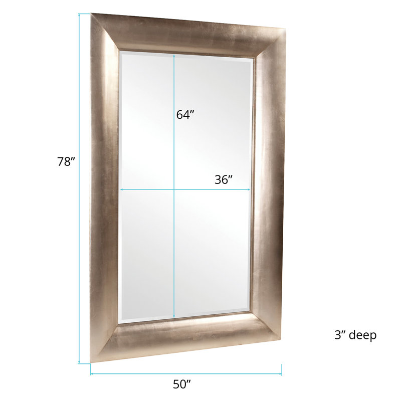 Solid Wood Rectangle Mirror