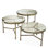 Baldovini Glass Nesting Coffee Table