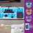 Bittar 55'' Entertainment Center Free Association Combinable TV Stand with LED Strip for up to 70"-725460732