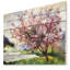 Arbre avec fleurs printanières - reproduction d'art-35120098-35120101