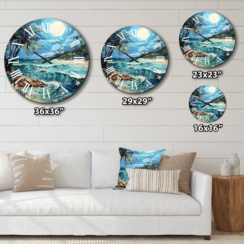 Horloge murale Dezirae, Moyenne