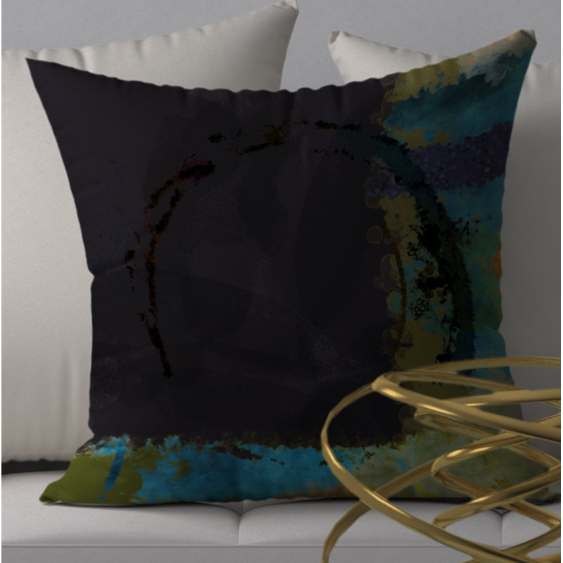 Outlasts Abstract Reversible Throw Pillow, 20" x 20"