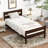 Twin Bed with Headboard and Footboard-2120954604