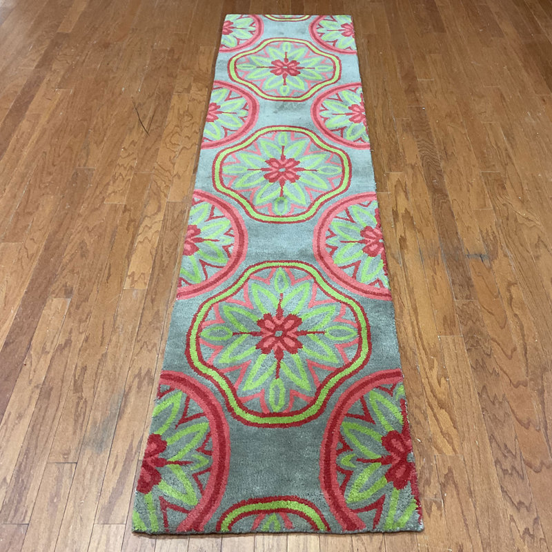 Wool Geometric Indoor Rug
