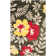 Aalst Soho Hand Tufted Wool/Viscose Floral Rug in Brown/Yellow/Red