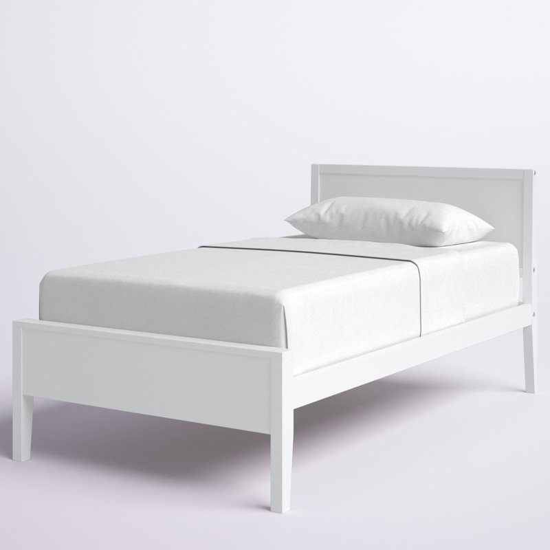 Lark Manor Aileana Solid Wood Panel Bed & Reviews | Wayfair