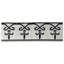 7.1 in. x 11.8 in. Marble Tile
