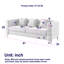 Upholstered 81'' Sectional